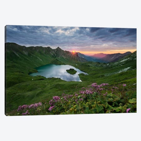 30 Seconds Light, The Alps Canvas Print #STF1} by Stefan Hefele Canvas Artwork