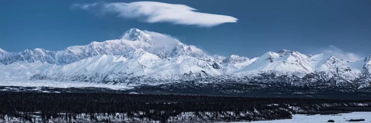 Blue Mount McKinley by Stefan Hefele canvas print