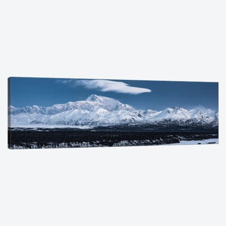 Blue Mount McKinley Canvas Print #STF20} by Stefan Hefele Art Print