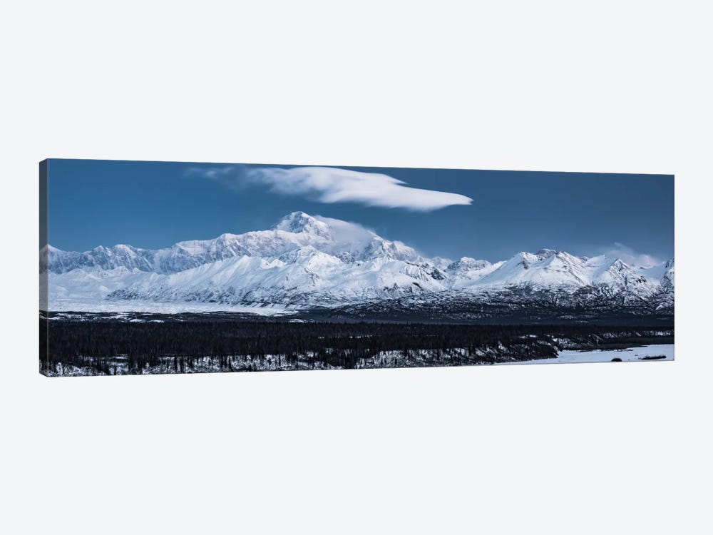 Blue Mount McKinley by Stefan Hefele 1-piece Canvas Art