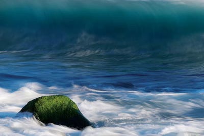 Green Stone by Stefan Hefele acrylic art print