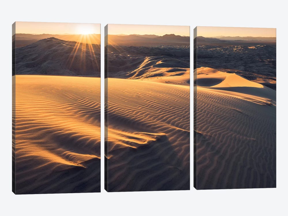 Mojave Heights by Stefan Hefele 3-piece Canvas Print