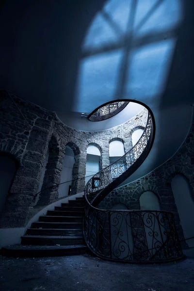 Staircases: The forgotten Chateau by Stefan Hefele