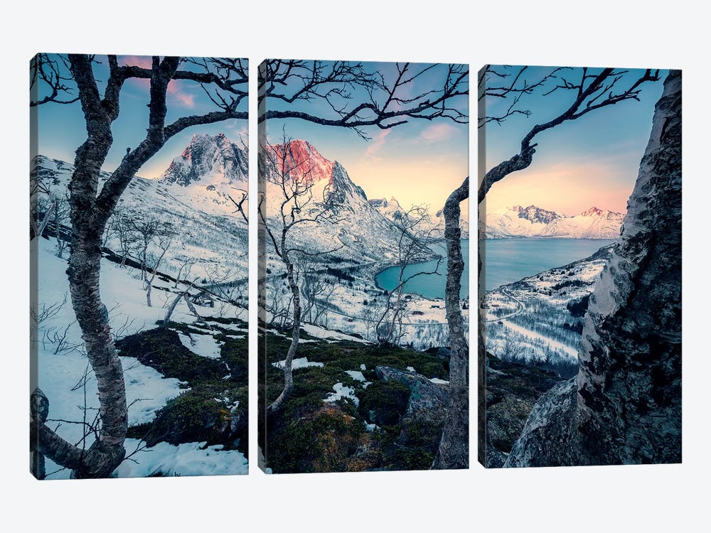 This is Norway by Stefan Hefele 3-piece Canvas Art Print