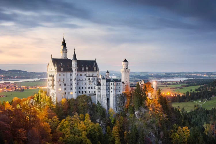 Castle Neuschwanstein, Schwangau, Germany by Stefan Hefele wall art