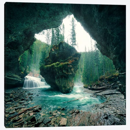 Wizard´s Cave Canvas Print #STF260} by Stefan Hefele Canvas Art
