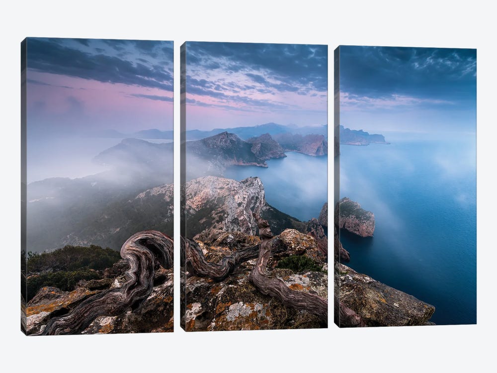 The Epic View by Stefan Hefele 3-piece Canvas Artwork