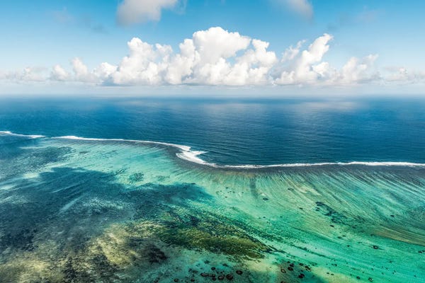 Stefan Hefele: Above The Reef - Mauritius by Stefan Hefele