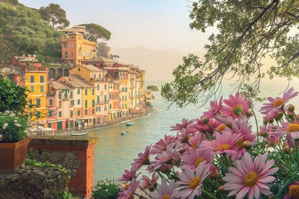 Stefan Hefele: Picturesque Portofino by Stefan Hefele