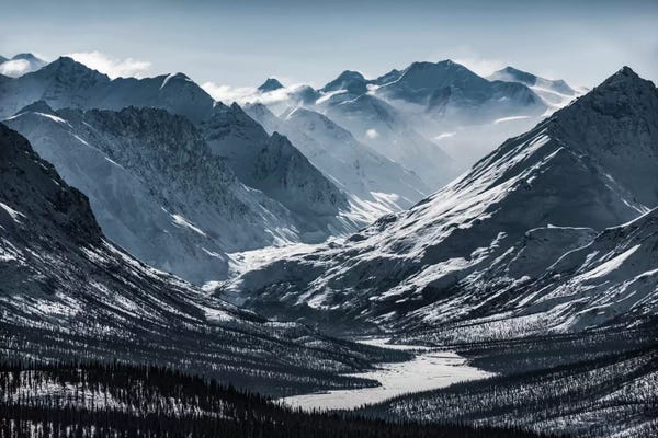 Stefan Hefele: Chugach Mountains, Alaska by Stefan Hefele