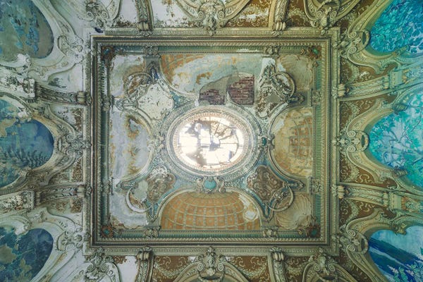 Dereliction: Ceiling Art by Stefan Hefele