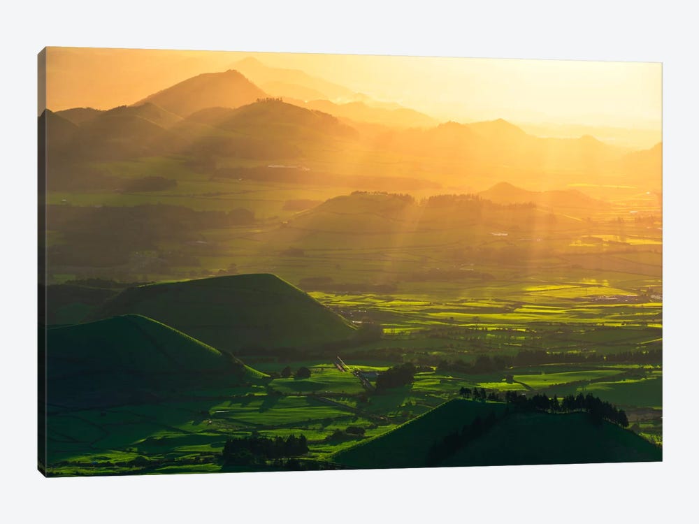 Crater Land, Azores by Stefan Hefele 1-piece Canvas Artwork