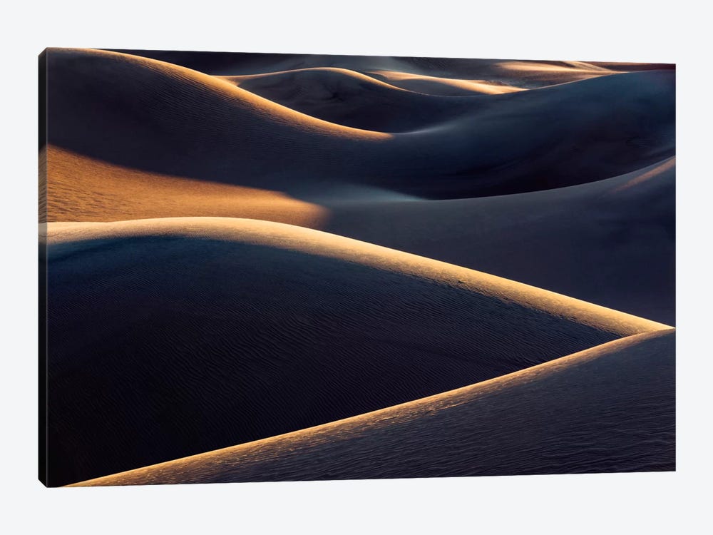 Death Valley Structures by Stefan Hefele 1-piece Canvas Art Print