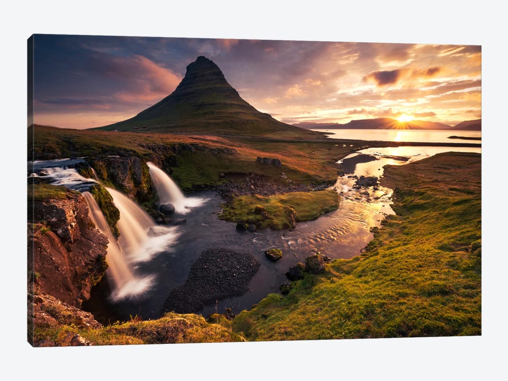 Dreaming Of Iceland by Stefan Hefele 1-piece Canvas Print