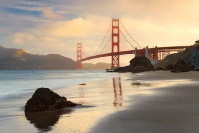 Golden Gate by Stefan Hefele canvas print