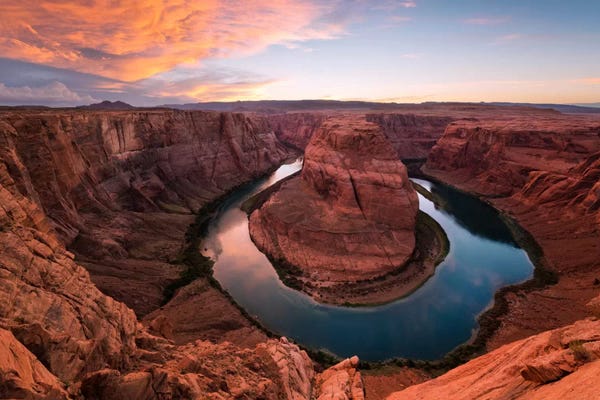 Utah: Horseshoe On Fire by Stefan Hefele