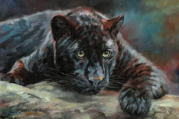 Panthers: Black Panther IV by David Stribbling