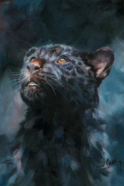 David Stribbling: Black Panther V by David Stribbling