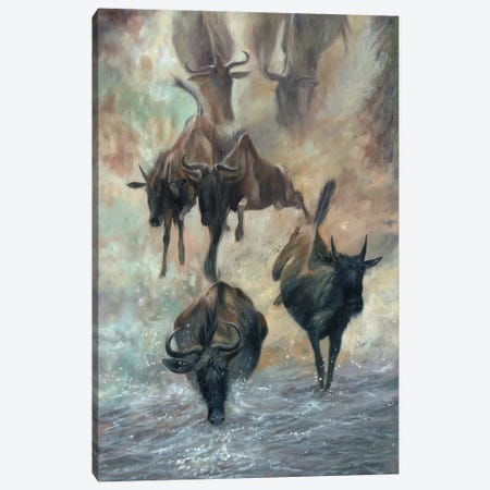 The Great Migration Canvas Print #STG221} by David Stribbling Canvas Art Print