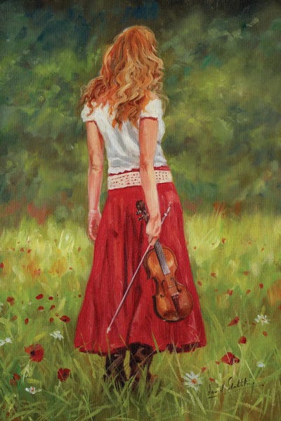 Violins: The Violinist by David Stribbling