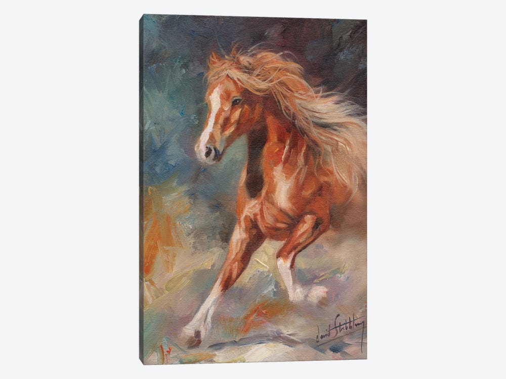Dancing Horse by David Stribbling 1-piece Canvas Artwork