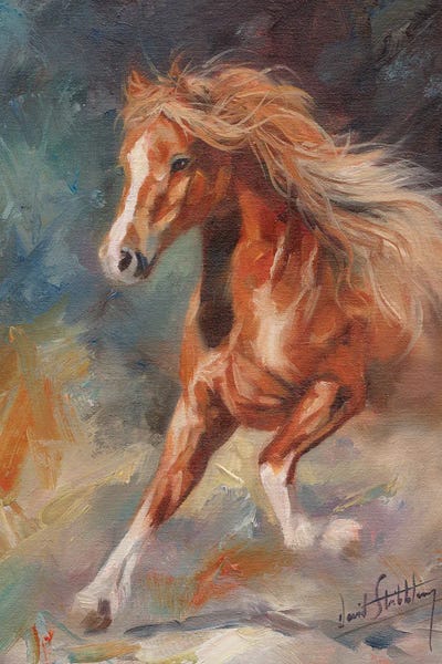 David Stribbling: Dancing Horse by David Stribbling