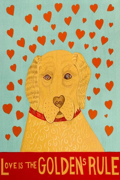 Hearts: Golden Rule by Stephen Huneck