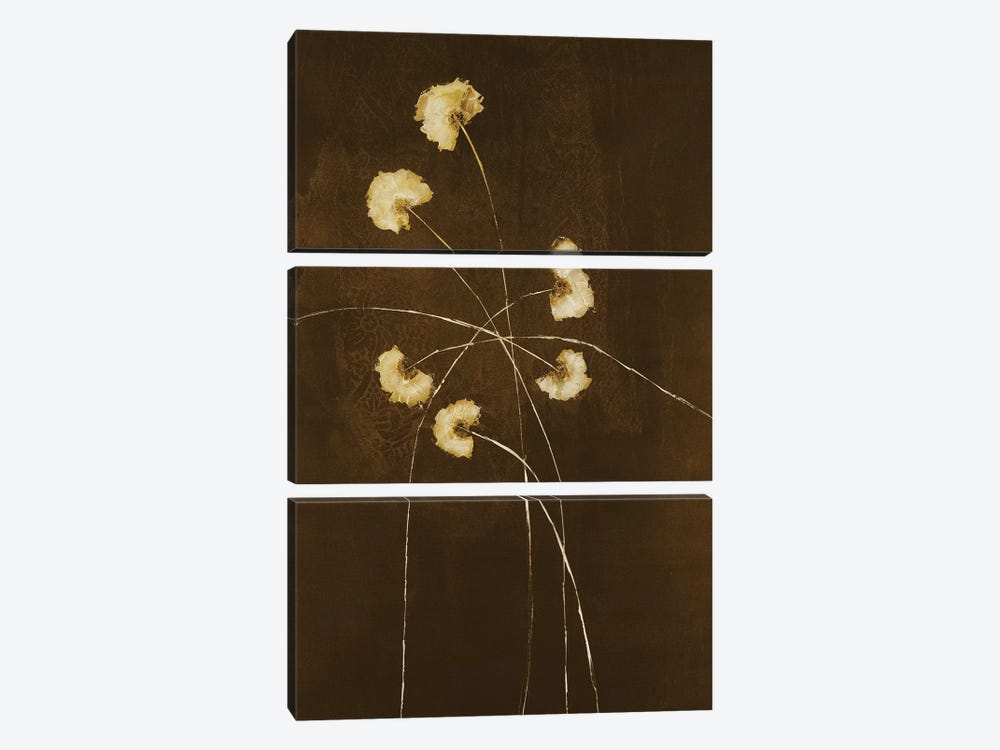 Night Blossoms I by Sarah Stockstill 3-piece Canvas Art