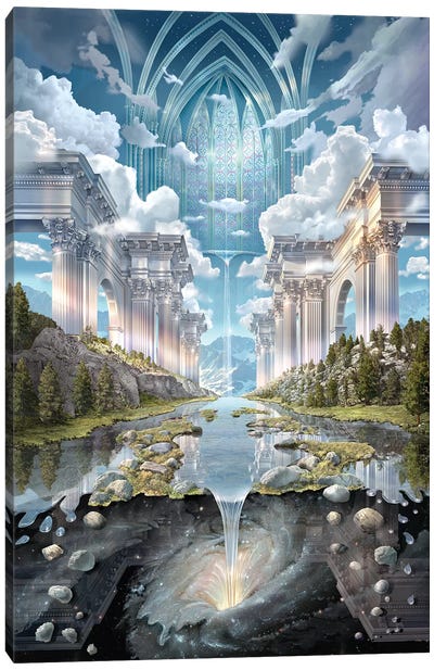 Genesis II Canvas Art Print - Virtual Escapism