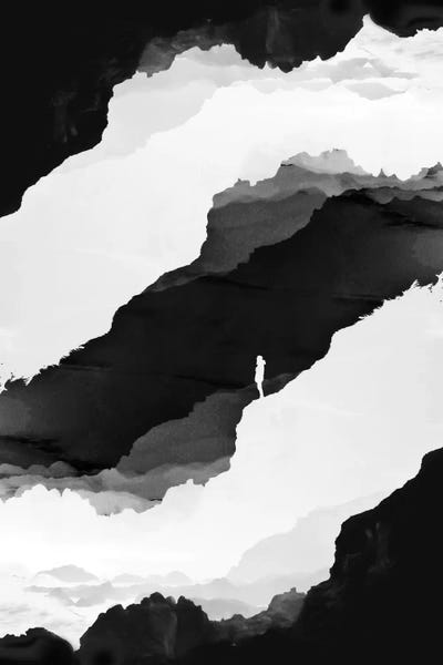 Black Isolation by Stoian Hitrov framed canvas print