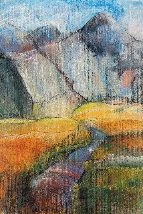 Expressive Mountain Cliffs by Stoian Hitrov wall art