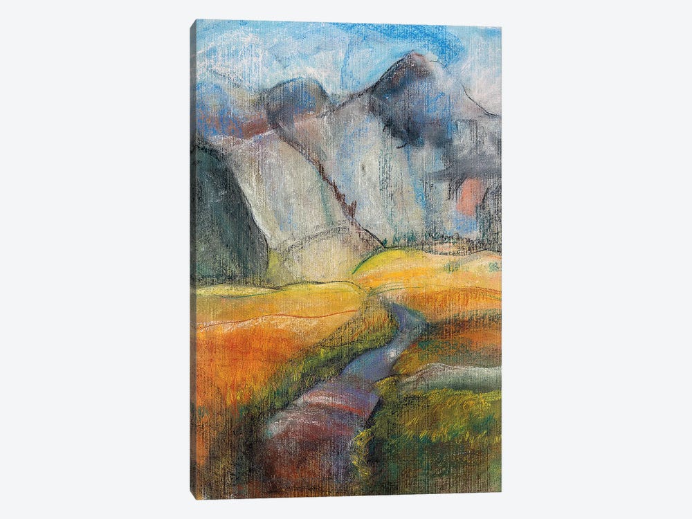 Expressive Mountain Cliffs by Stoian Hitrov 1-piece Art Print