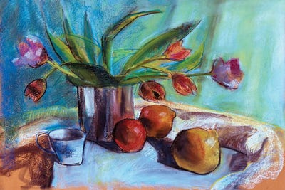 Flowers Etude by Stoian Hitrov framed wall art