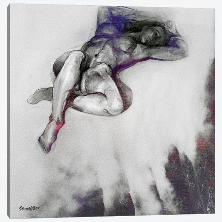 Nude Girl Canvas Print #STO111} by Stoian Hitrov Canvas Art