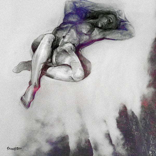 Stoian Hitrov: Nude Girl by Stoian Hitrov