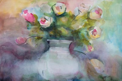 Whispers In Bloom by Stoian Hitrov framed wall art