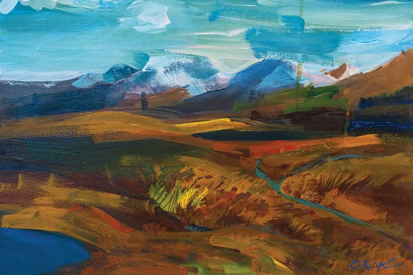 Stoian Hitrov: Mountain Lands by Stoian Hitrov