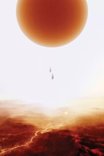 Kids Astronomy & Space Art: Mars Diving by Stoian Hitrov