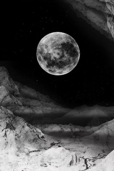 Kids Astronomy & Space Art: Moon by Stoian Hitrov