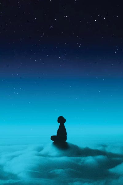 Kids Astronomy & Space Art: Cloud Rider by Stoian Hitrov