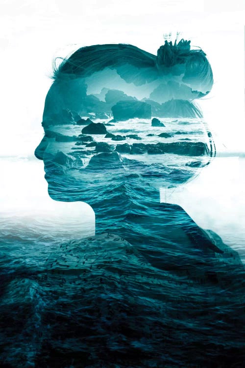 The Sea Inside Me by Stoian Hitrov wall art