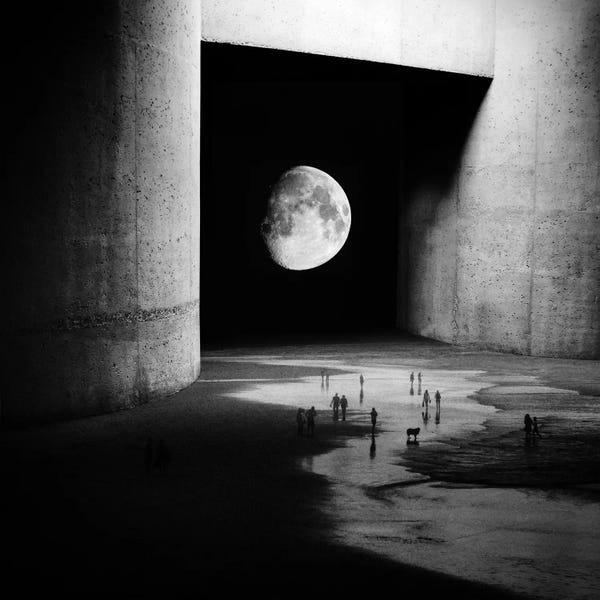 Surrealism: To The Moon by Stoian Hitrov