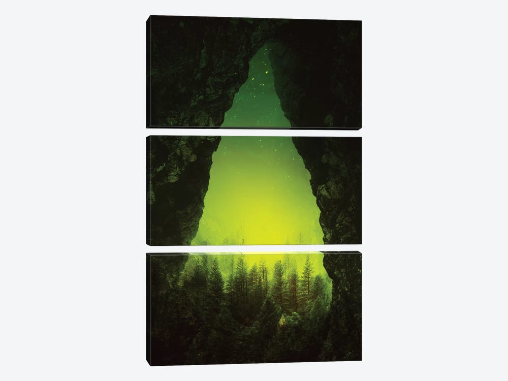 Toxic Forest by Stoian Hitrov 3-piece Canvas Print