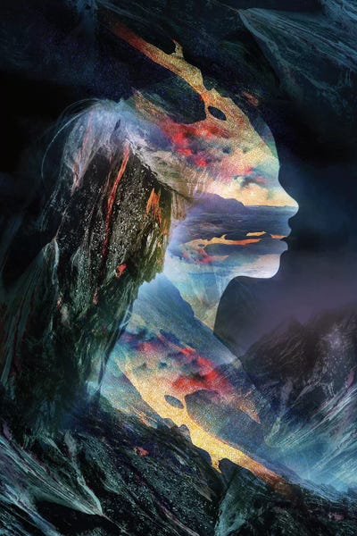 Magic Girl by Stoian Hitrov framed wall art