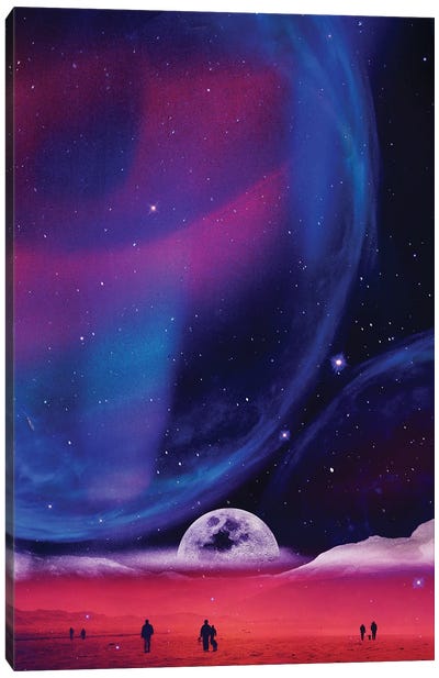 Lunar Walk Canvas Art Print - Stoian Hitrov