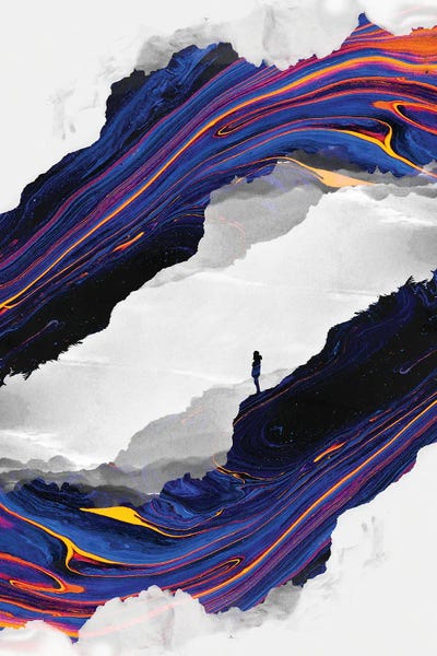 Electric Storm of Isolation by Stoian Hitrov framed wall art