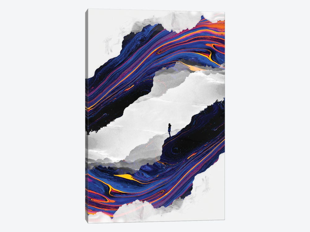 Electric Storm of Isolation by Stoian Hitrov 1-piece Art Print