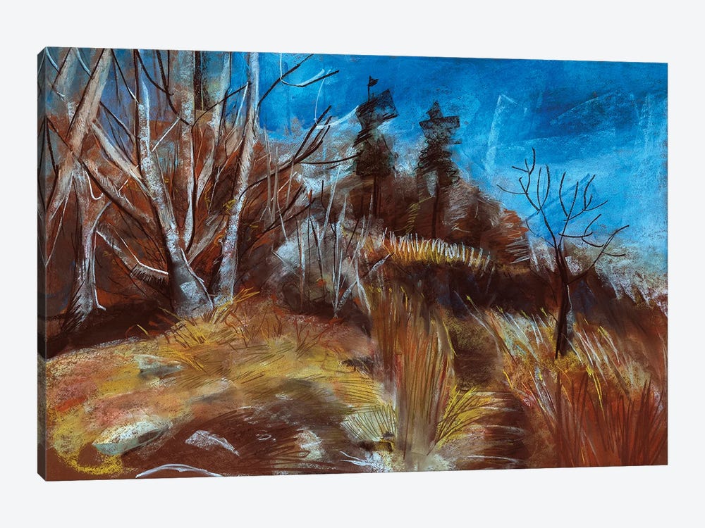 Autumn Meadow by Stoian Hitrov 1-piece Canvas Print
