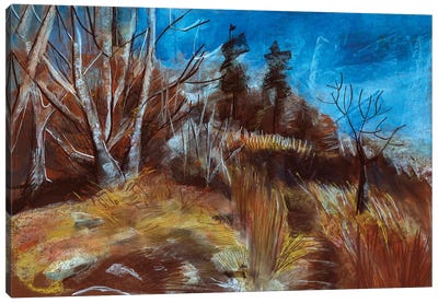 Autumn Meadow Canvas Art Print - Stoian Hitrov