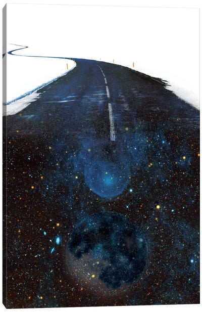 Galaxy Road Canvas Art Print - Stoian Hitrov